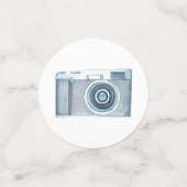 Baby shower Confetti World Travel Illustration (Petit recto)