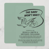 Baby shower Coronavirus Cancelation Kaart (Voorkant / Achterkant)