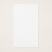 Baby shower Custom Gift Label Visitekaartjes (Achterkant)