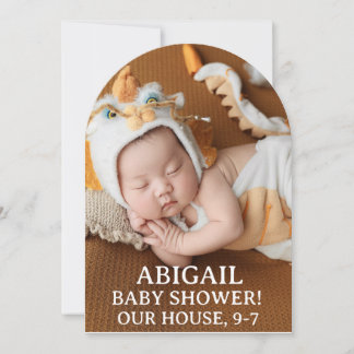 BABY SHOWER CUSTOM POWER INVITATIONS