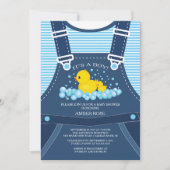 Baby shower Cute Ducks Invitation (Devant)