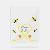 Baby shower d'abeilles (Recto)