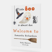 Baby shower d'accueil du fantôme d'Halloween (Angle)