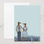 Baby shower d'accueil / Faire-part bébé (Devant / Derrière)