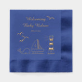 Baby shower d'accueil nautique (Recto)