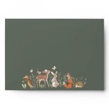 Baby shower d'amis de la forêt