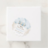 Baby shower Dank u voor cadeau Labels (In situ)