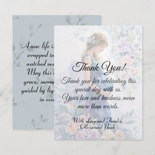 Baby Shower Dankkaart Bedankkaart