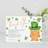 baby shower d'aquarelle Merci St Patrick (Debout devant)