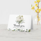 Baby shower d'automne Citrouille de verdure Carte  (Fleur jaune)