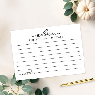 Baby shower d'automne Citrouille vert Cartes de co