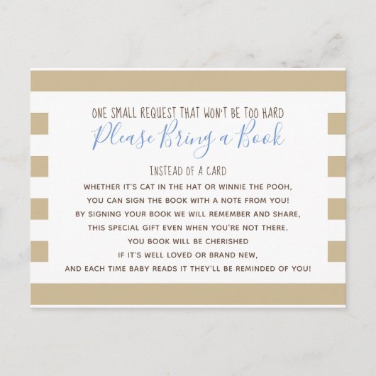 Baby shower d'automne petit Citrouille Carte de li (Devant)