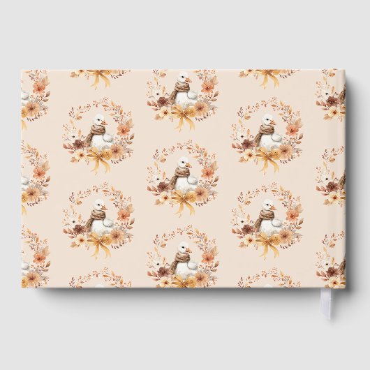 Baby shower d'automne rustique de Silver Goose (Verso)