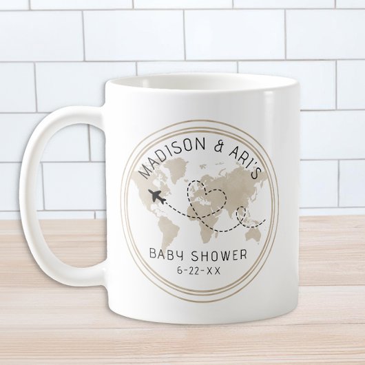 Baby shower d'aventure café Mug
