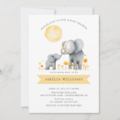 Baby shower d'aventure Safari Invitation (Devant)