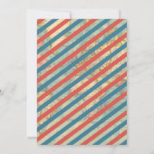 Baby shower d'avion Invitation Voyage Aventure (Dos)