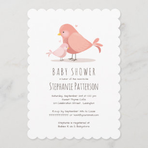 Baby shower de Birdie doux Invitation