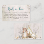 baby shower de bois cartes de tombola (Devant / Derrière)