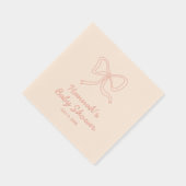 Baby shower de boîte à huile rose or (Droite)