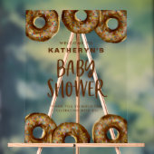 Baby shower de bouillie de chocolat Bienvenue (Neutre)