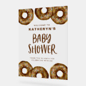 Baby shower de bouillie de chocolat Bienvenue (Angle)