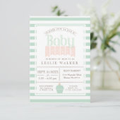 Baby shower de boulangerie chic Invitation (Debout devant)