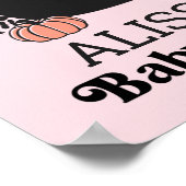 Baby shower de brassage de bébé Halloween Affiche  (Coin)