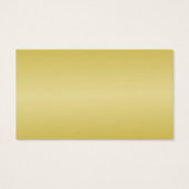 Baby shower de calciné à fond d'or (Dos)