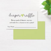 Baby shower de carafe de coeur vert (Bureau)