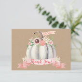 Baby shower de Carte de remerciements d'automne ci (Debout devant)