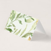 Baby shower de cerfs et Feuille Numéro de la table (Back)