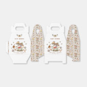 Baby shower de champignons de bois Ballotins avec  (Déplié)