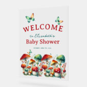 Baby shower de champignons de la forêt lunaire Bie (Angle)