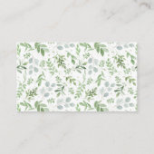 Baby shower de chute rose Citrouille  rabat carte (Dos)