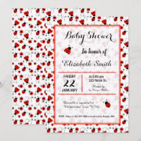 Baby shower de cocaïne ou invitation de fête d'ann