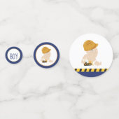 Baby shower de construction Décorations Confetti (Devant)