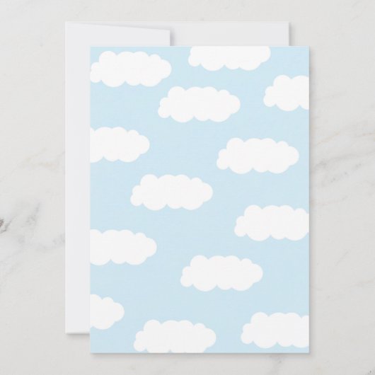 Baby shower de construction Invitation Invitation (Dos)