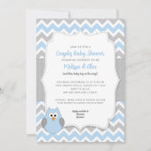 Baby shower de couple Invitation + tombole de couc (Devant)