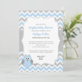 Baby shower de couple Invitation + tombole de couc (Debout devant)