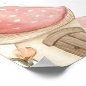 Baby shower de fée magique Affiche de bienvenue (Coin)