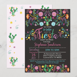 Baby shower de Fiesta Invitation Baby shower mexic