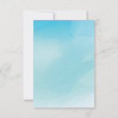 Baby shower de Flamant rose rose pour la carte béb (Dos)