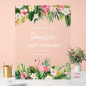 Baby shower de Flamant rose tropical d'Aloha (Mariage)