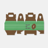 Baby shower de football Anniversaire Ballotins (Déplié)