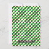 Baby shower de fraise sucrée Invitation (Dos)