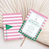 Baby shower de golf Invitation partielle