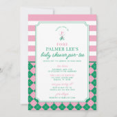 Baby shower de golf Invitation partielle (Devant)