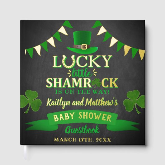 Baby shower de la Saint-Patrick du Petit Shamrock (Recto)