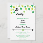 Baby shower de la Saint-Patrick Invitation (Devant)