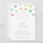 Baby shower de la Saint-Valentin Invitation (Devant)